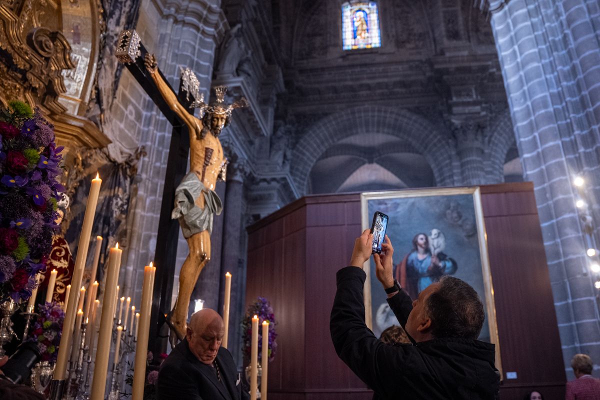 Tomando una foto para el recuerdo. 