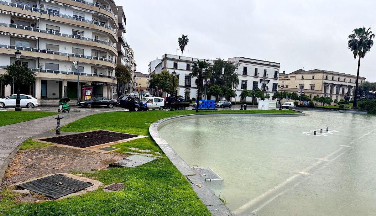 Fuente del Mamelón tras su reparación.