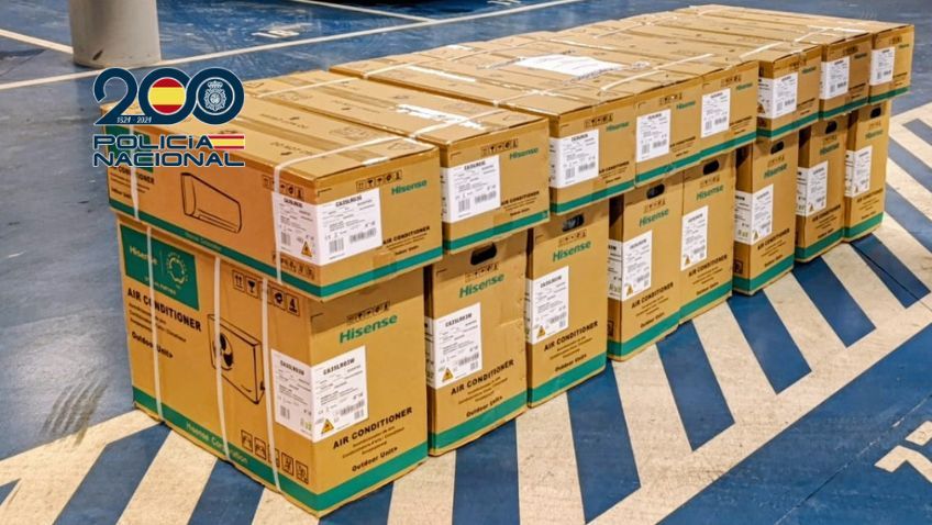 Los aires acondicionados robados.