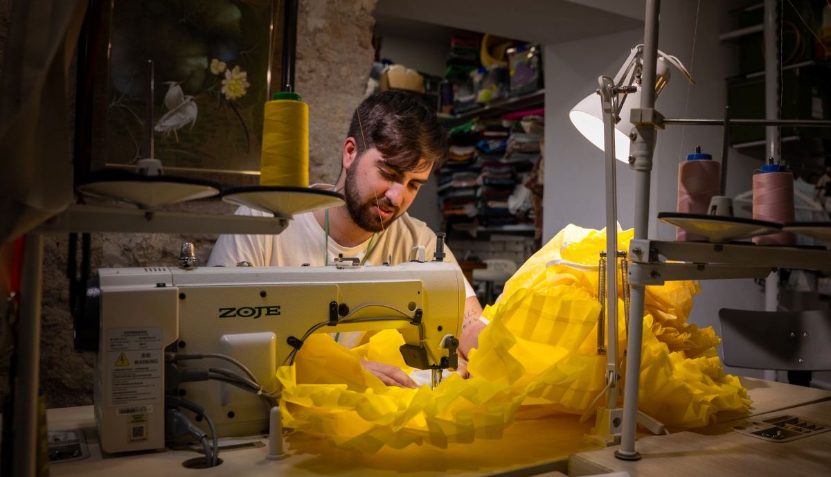 Adrián Marín Medina Diseñador traje Flamenca Cádiz