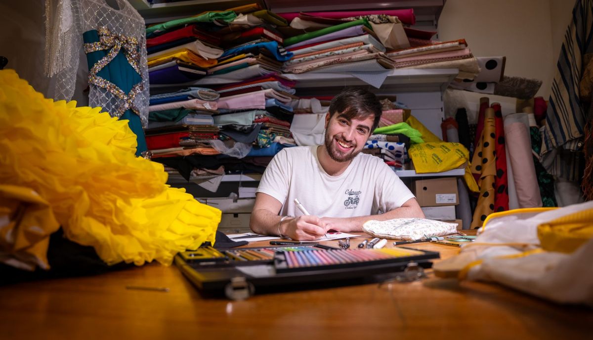 Adrián Marín Medina Diseñador traje Flamenca Cádiz