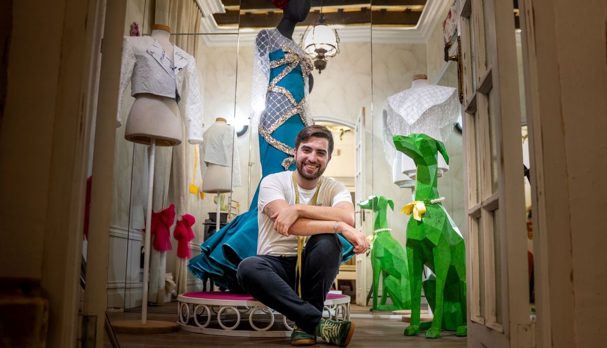 Adrián Marín Medina Diseñador traje Flamenca Cádiz