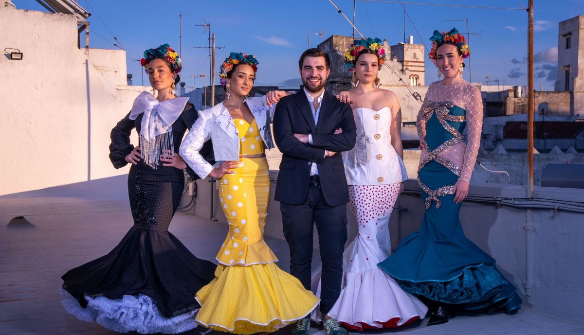 Adrián Marín Medina Diseñador traje Flamenca Cádiz