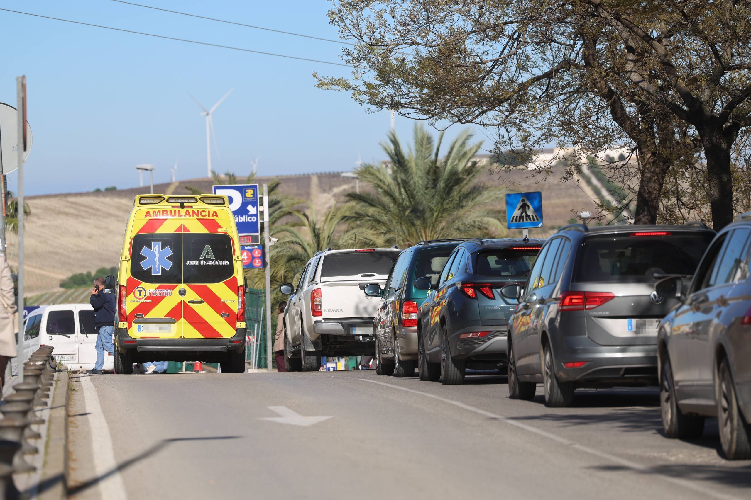 El atasco en el Hospital de Jerez