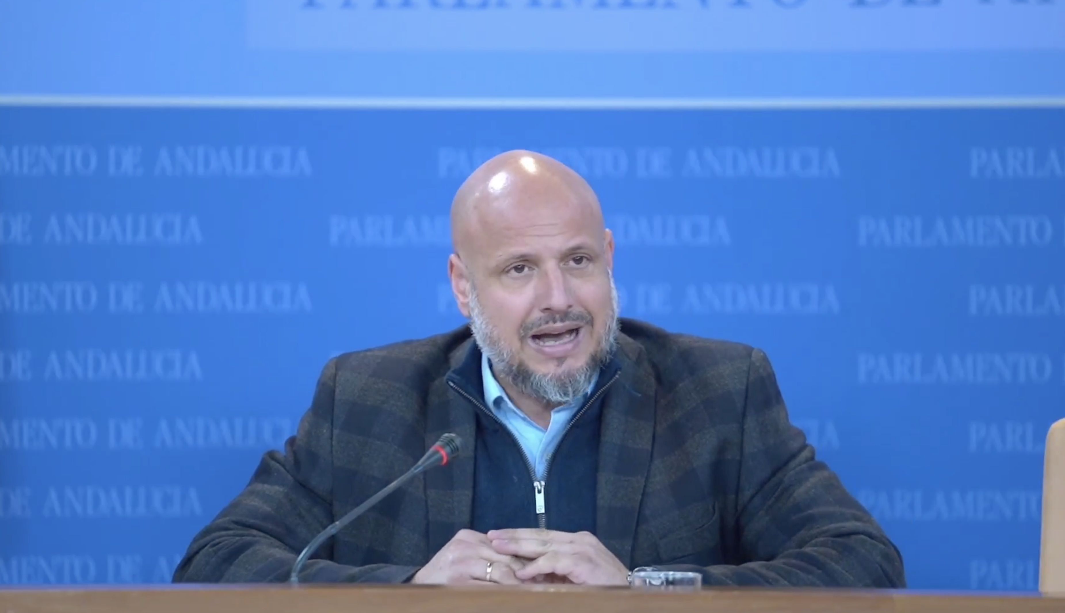 Rodrigo Alonso, adjunto al portavoz en el Parlamento de Andalucía.