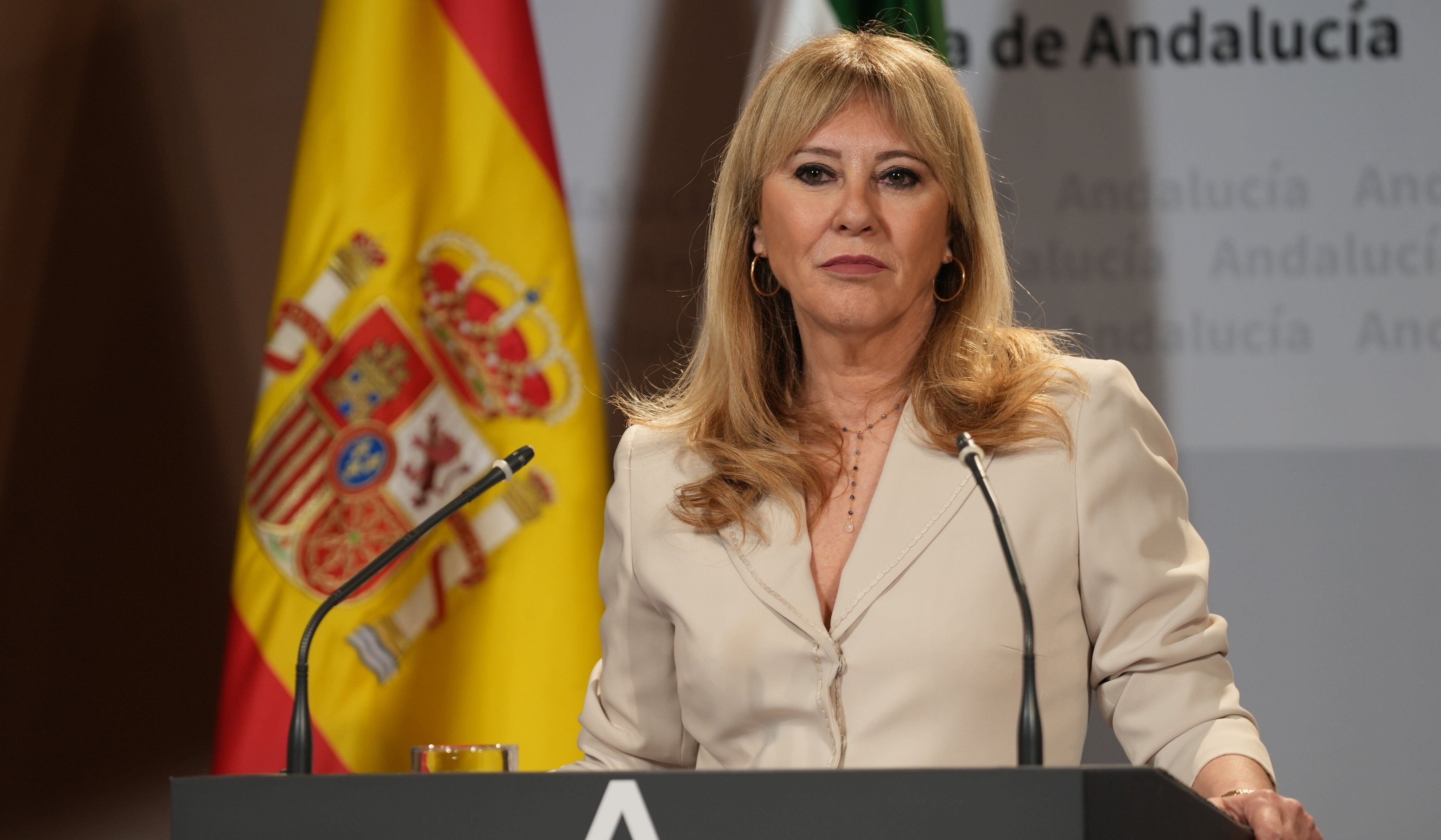 La portavoz del Gobierno andaluz, Carolina España.