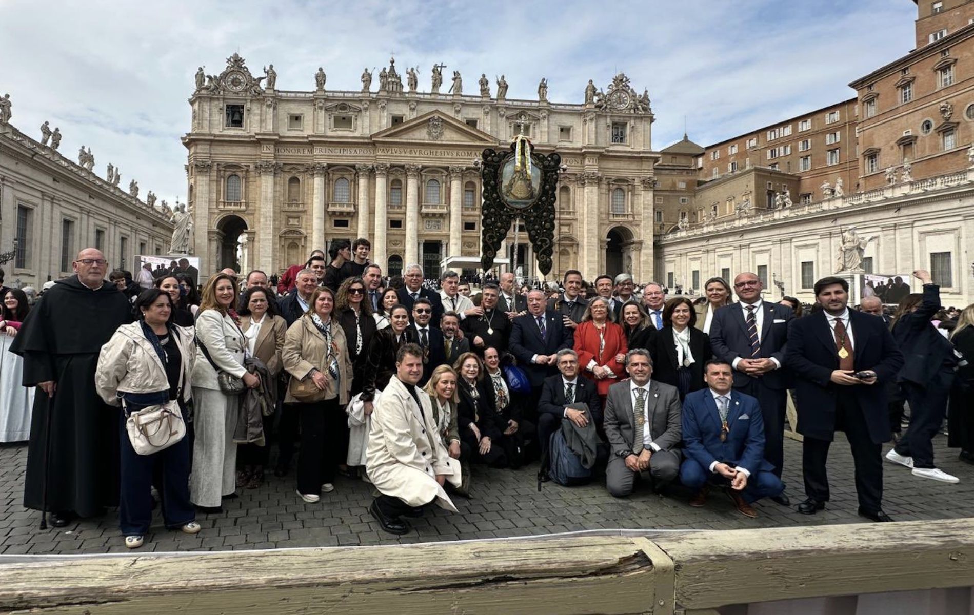 La Hermandad Matriz de Almonte invita oficialmente al Papa León XIV al Santuario del Rocío.