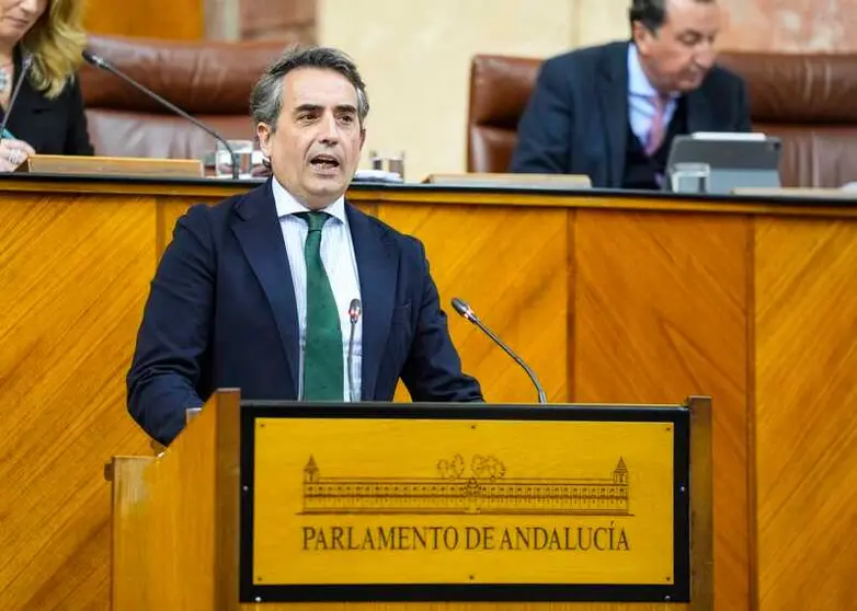 El parlamentario del PP, Antonio Saldaña.