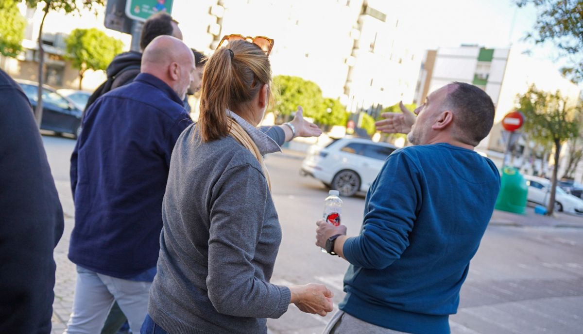 Momentos previos al comienzo del primer turno de rondas vecinales.