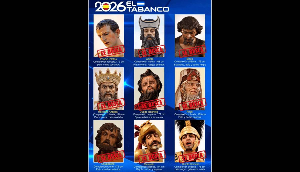 El cartel de El Tabanco para la Semana Santa de Jerez 2026.