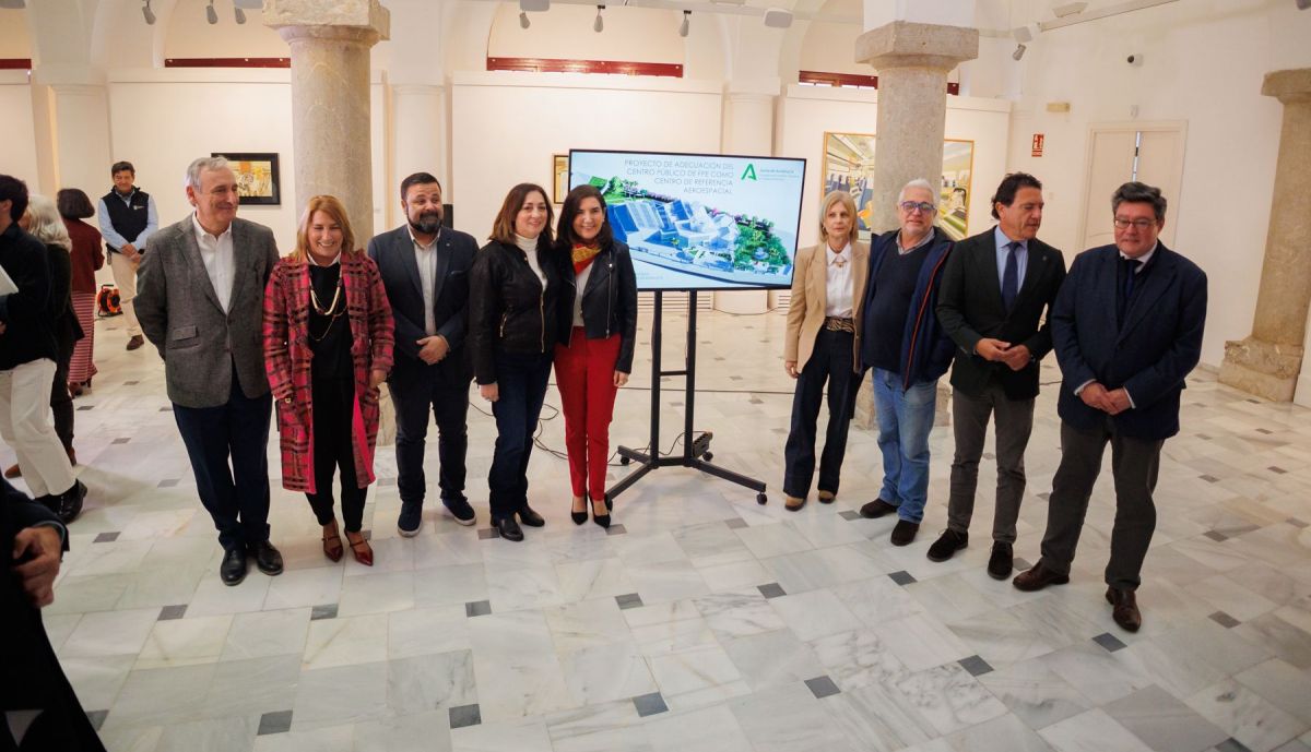 ROCIO BLANCO CONSEJERA DE EMPLEO CENTRO DE REFERENCIA AEROESPACIAL SAN JUAN DE DIOS 