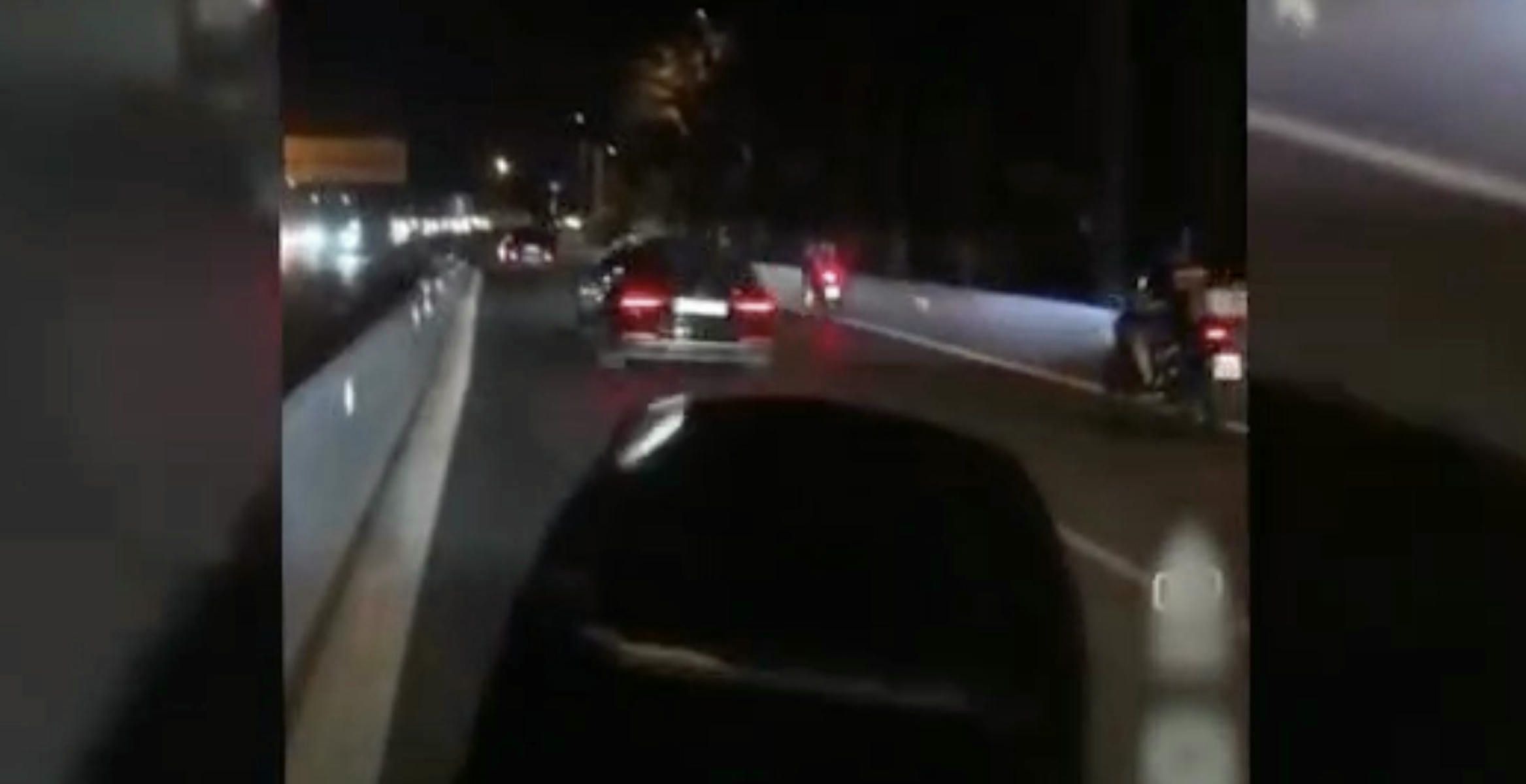 Persecución de película por la autovía Jerez-Los Barrios.