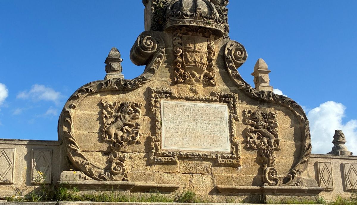 Estado de este monumento con siglos de historia.