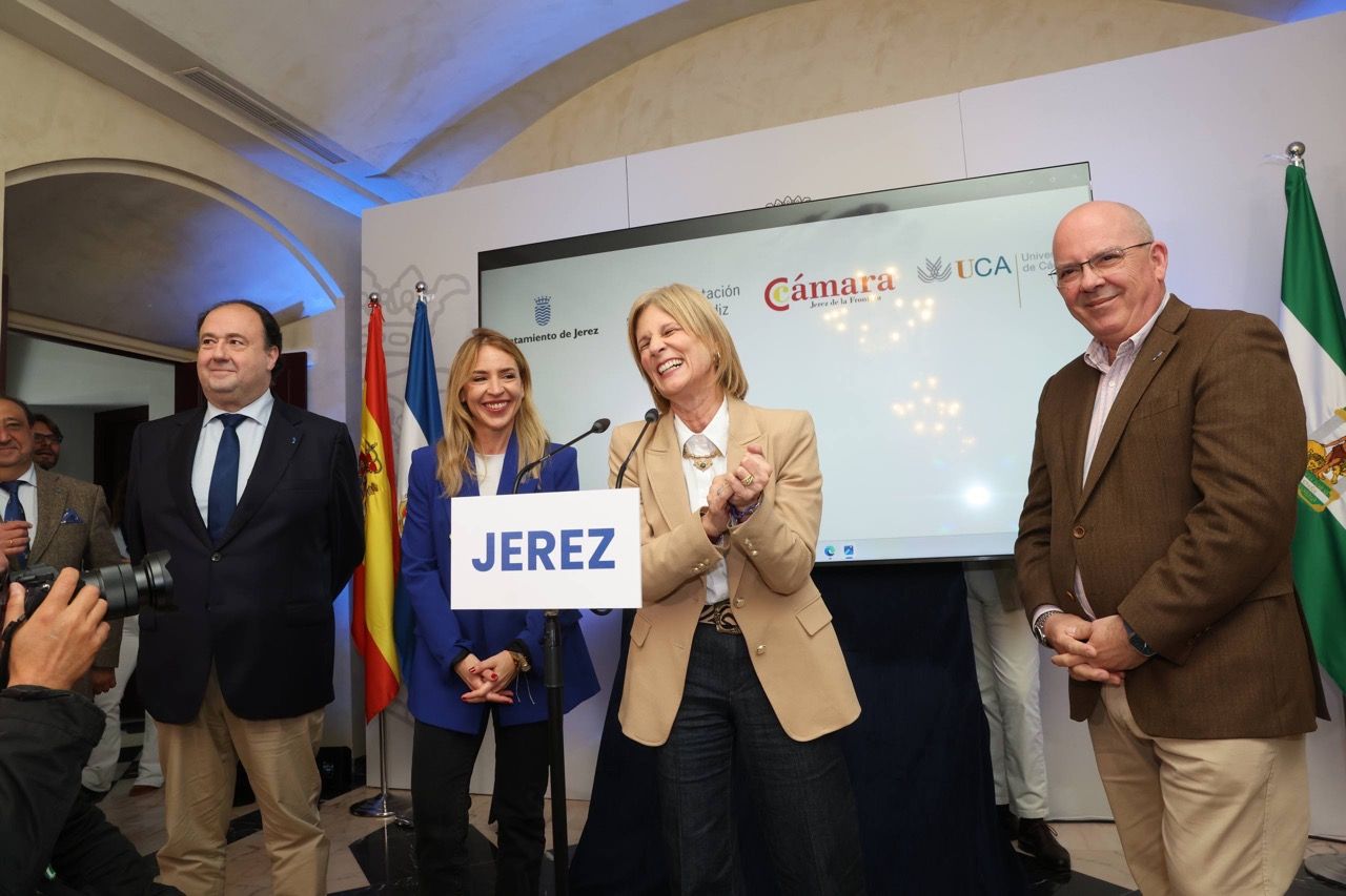 García Pelayo en el acto donde se ha seguido la designación.