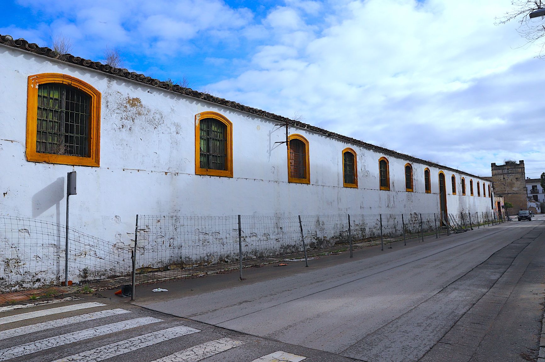 Las antiguas bodegas de la calle Cristal de Jerez.