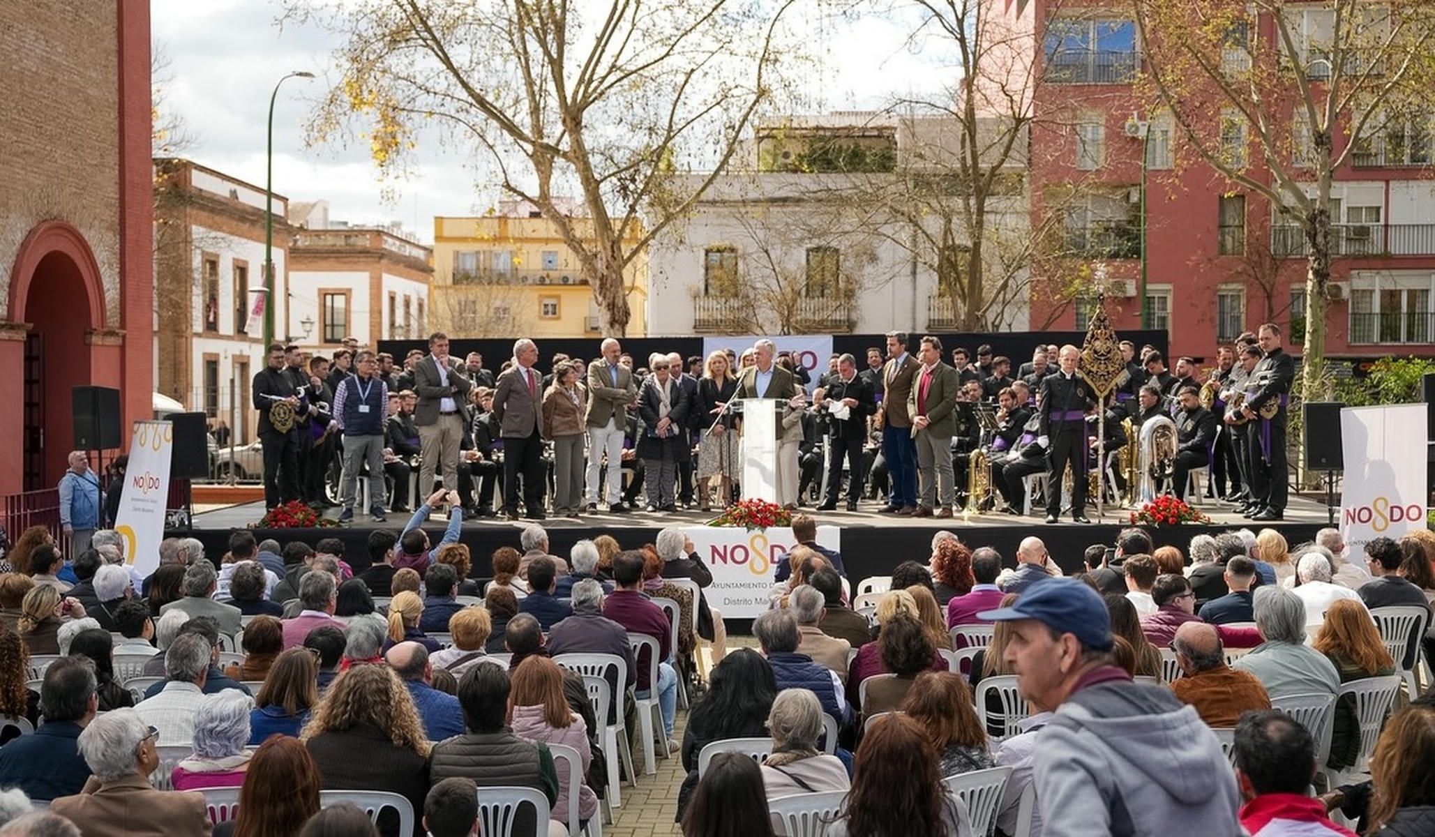Sevilla rinde homenaje a María del Mar Tristán en el Parque