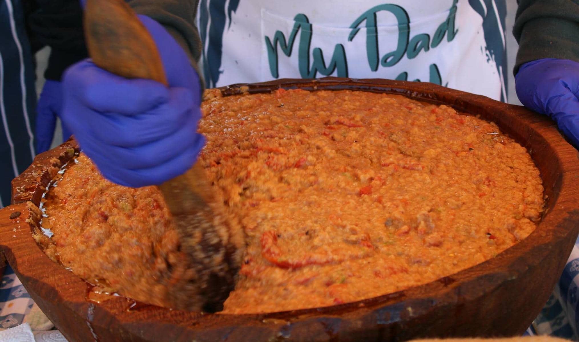 Realización del Gazpacho caliente en Chiclana