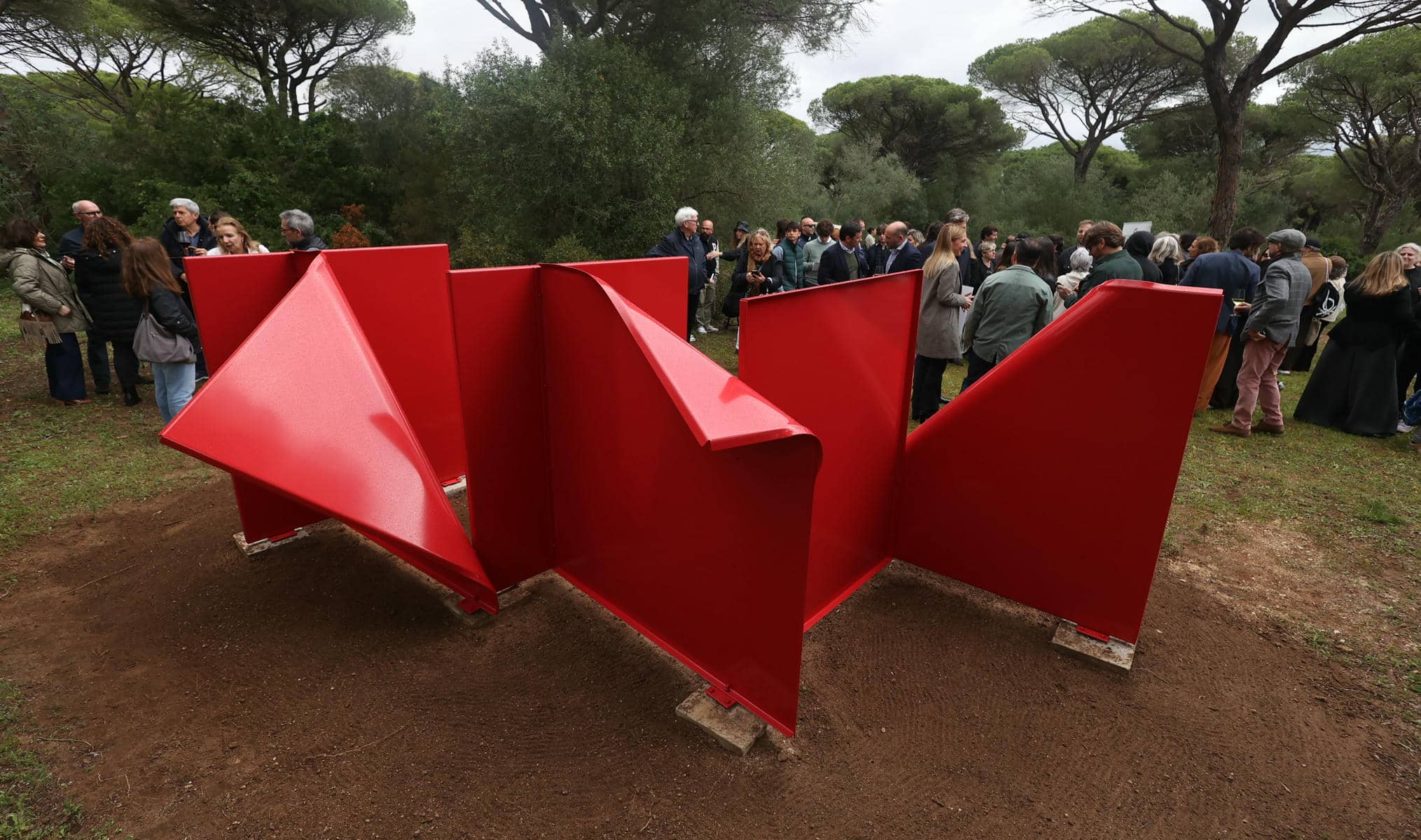 Resaca Rojo Oriente, obra de Rafa