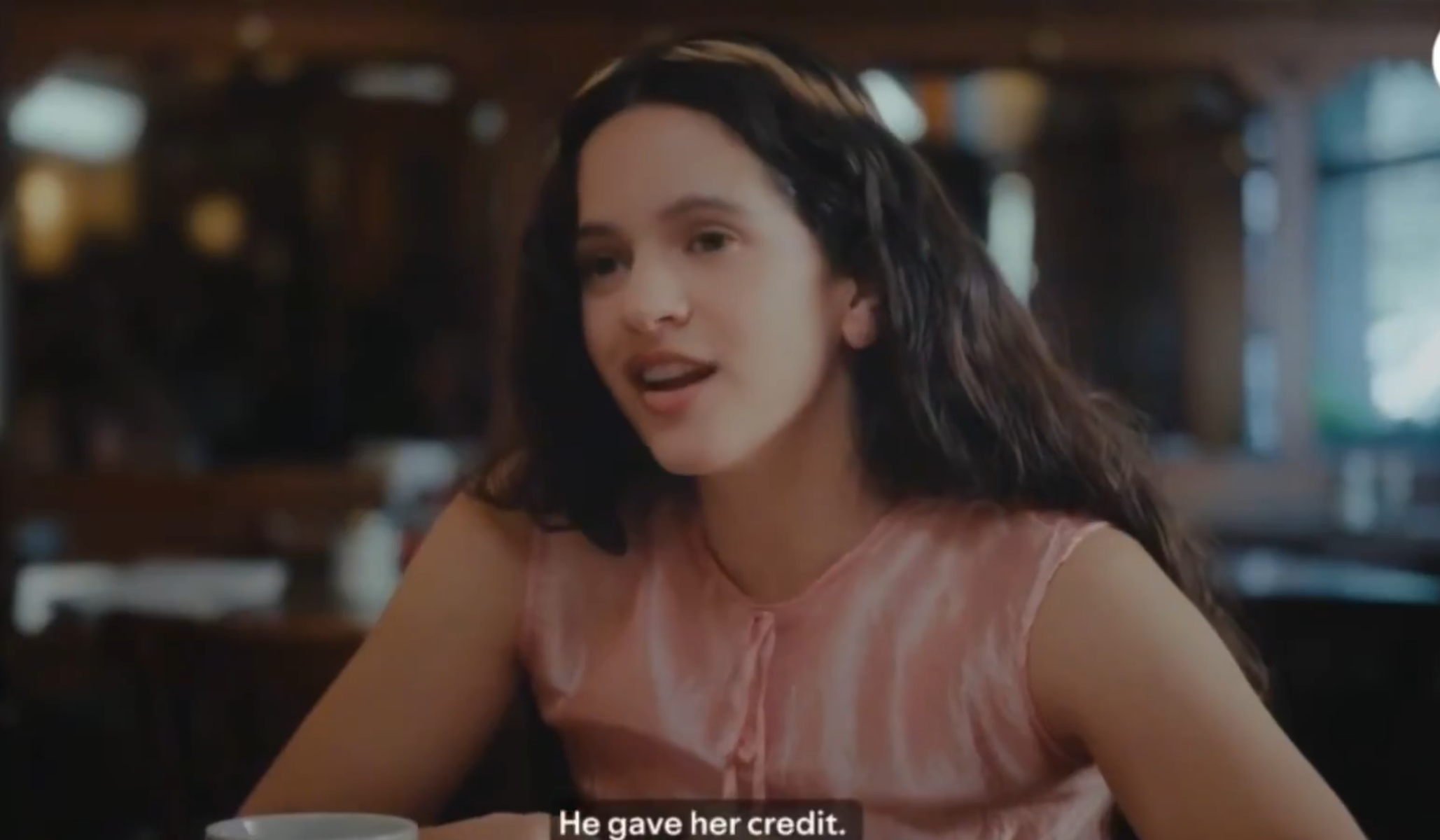 Rosalía durante la entrevista para Spotify