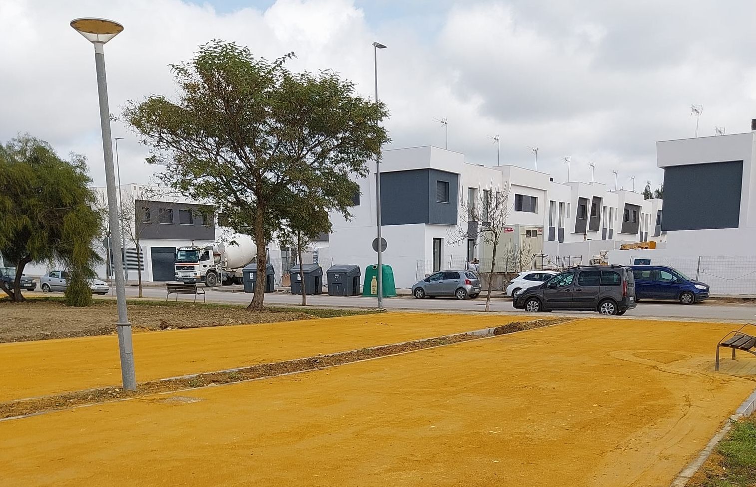 El renovado parque de Pozoalbero, en Jerez.