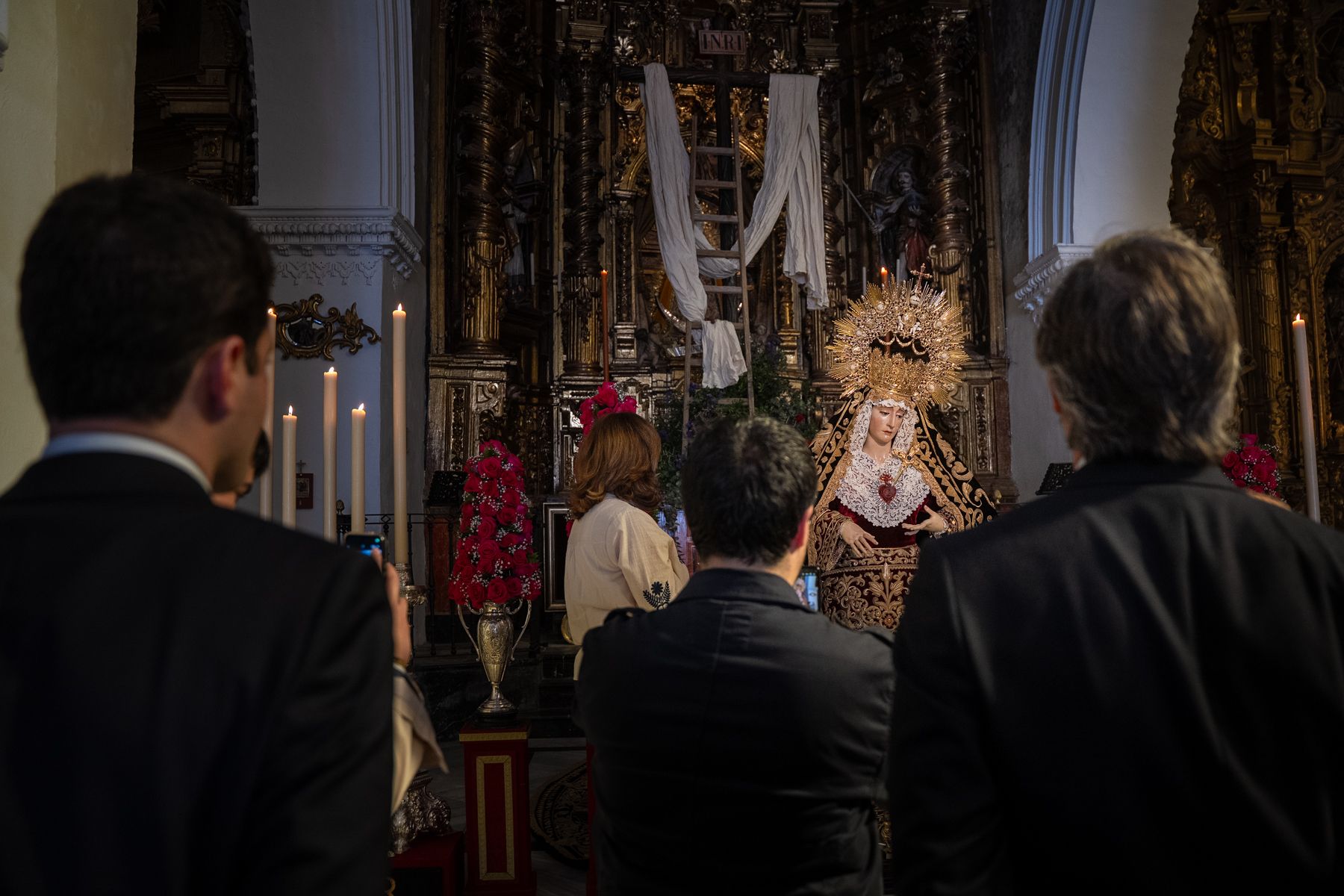La Virgen de los Dolores en San Lucas. 