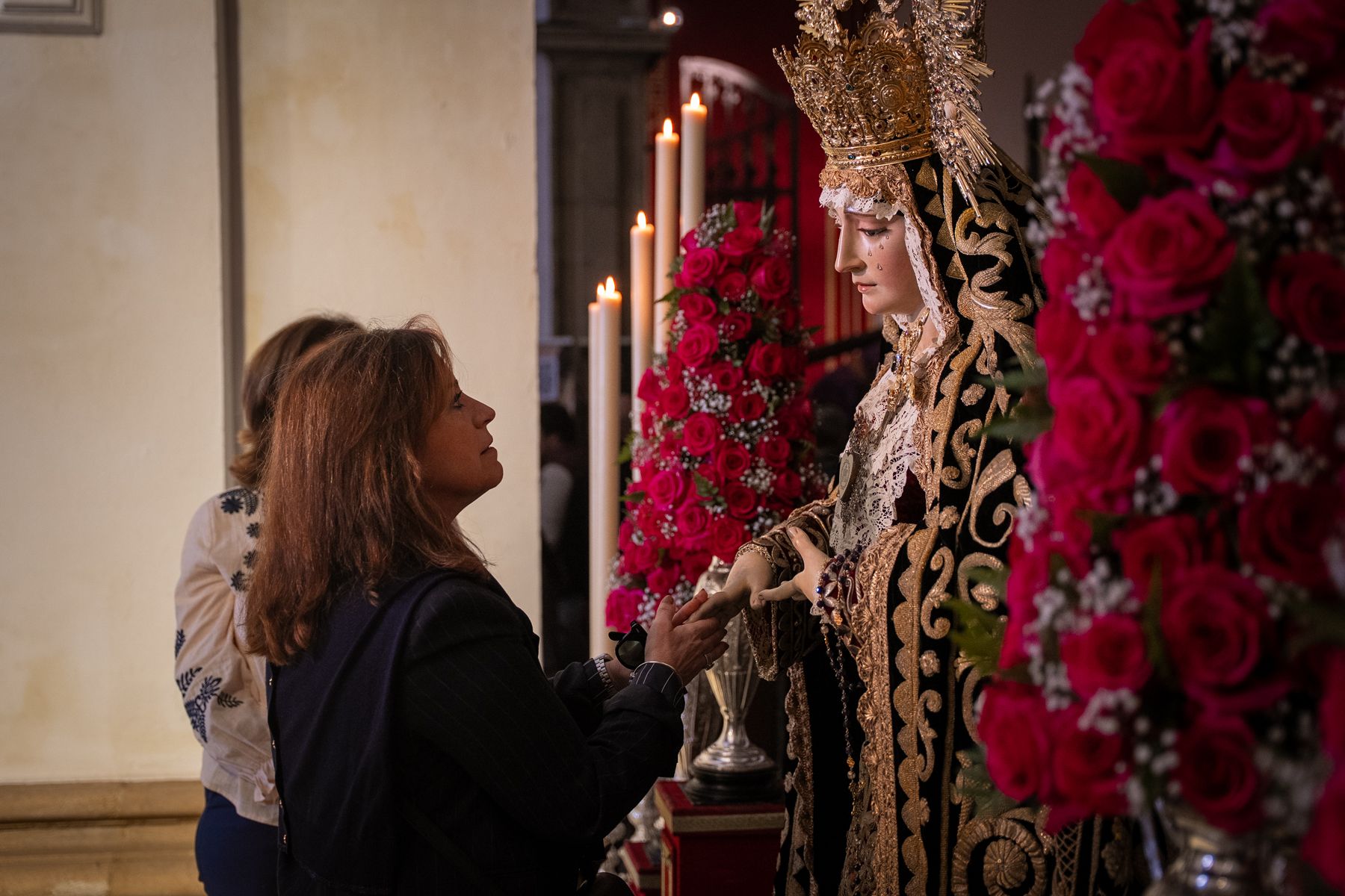 Los Dolores de besamanos en San Lucas. 