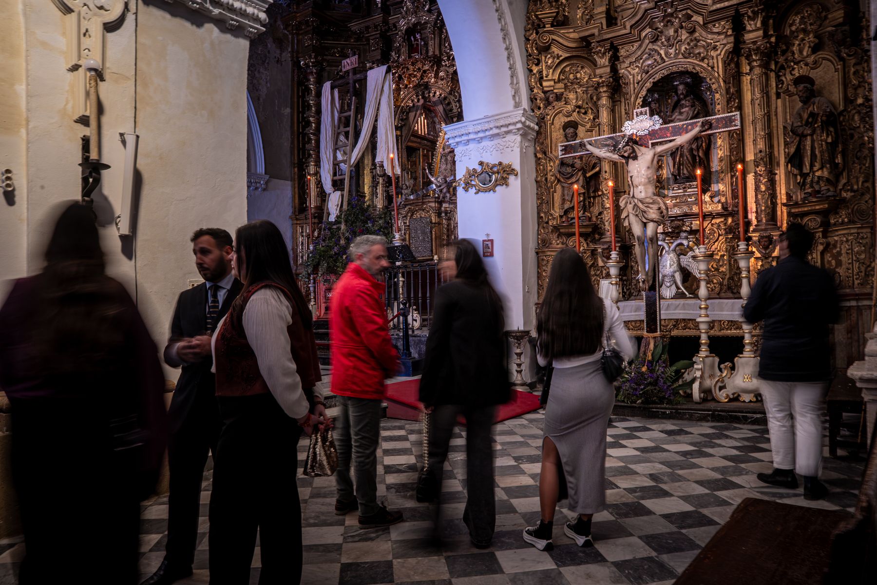 El Cristo de la Salud en San Lucas. 
