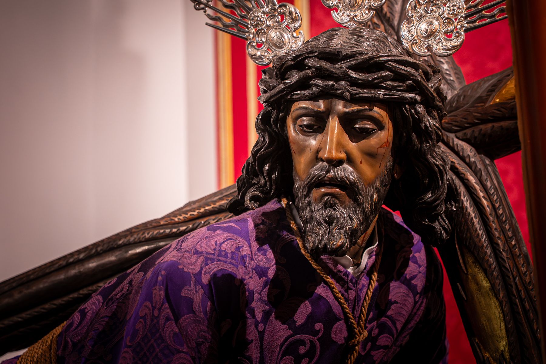 Rostro del Señor Caído. 