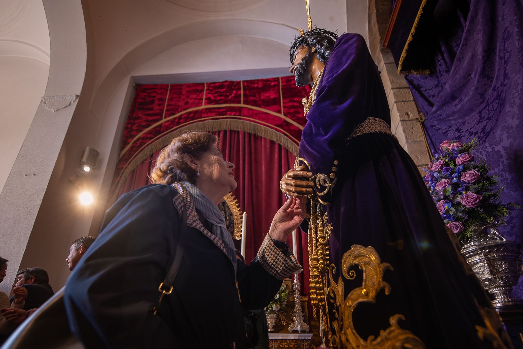 Un ejemplo de devoción al Señor de la Plazuela. Un ejemplo de devoción al Señor de la Plazuela.