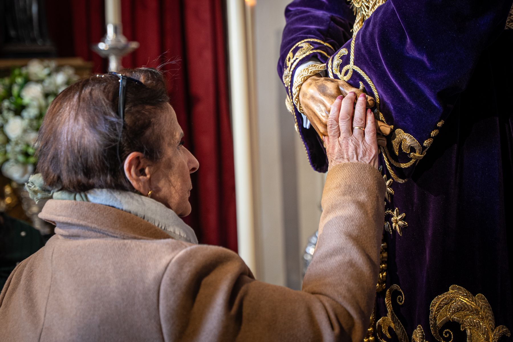 Un ejemplo de devoción al Señor de la Plazuela. 