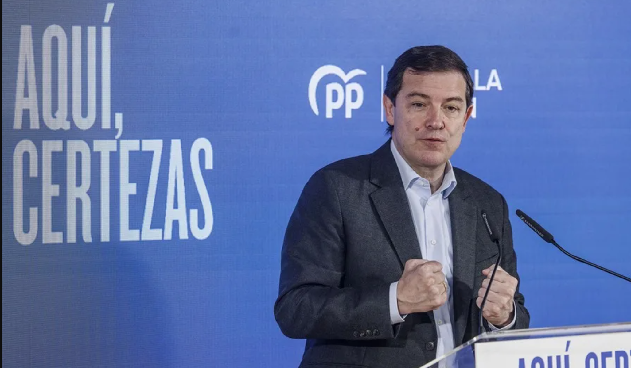 Alfonso Fernández Mañueco del PP gana de nuevo las elecciones en Castilla y León sin lograr la mayoría absoluta