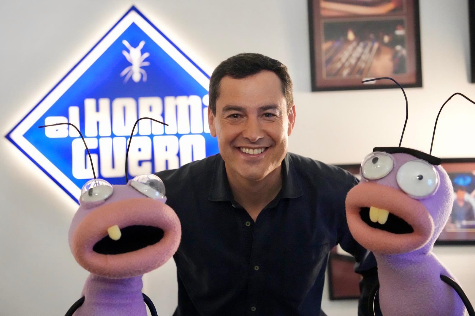 Juanma Moreno, en El Hormiguero.