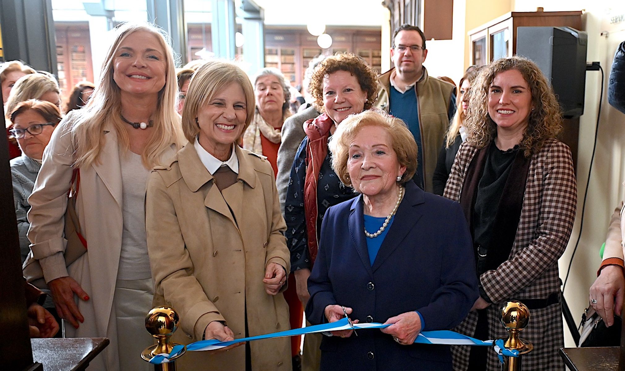 Inauguración del Rincón Violeta Francisca Gago Aguilera' en la Biblioteca de Jerez.