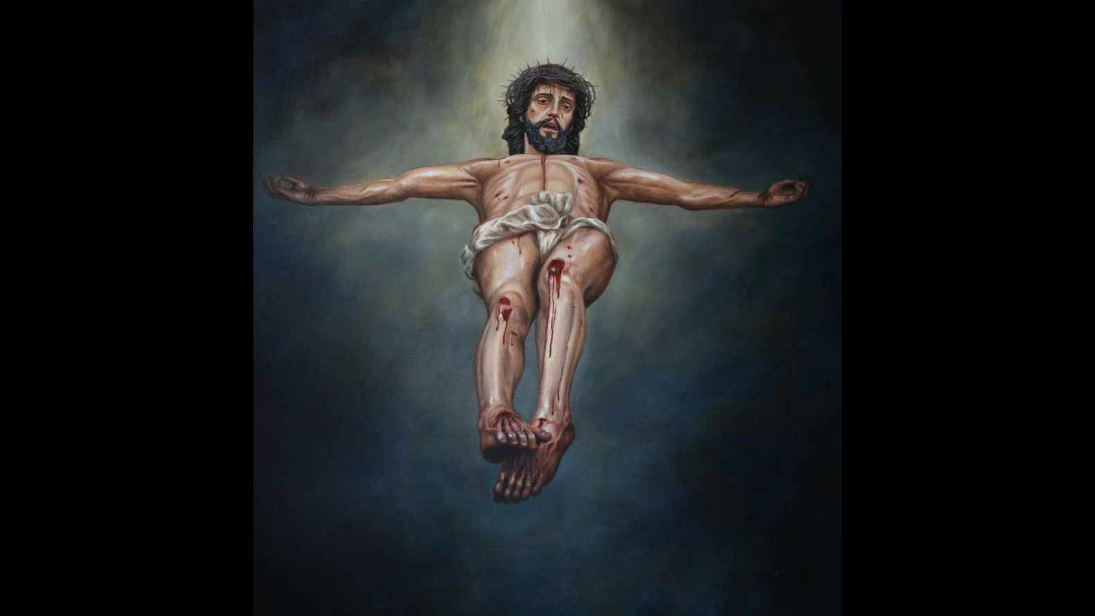 La impresionante imagen del Santísimo Cristo de la Exaltación creada por Pol Tattoo La impresionante imagen del Santísimo Cristo de la Exaltación creada por Pol Tattoo