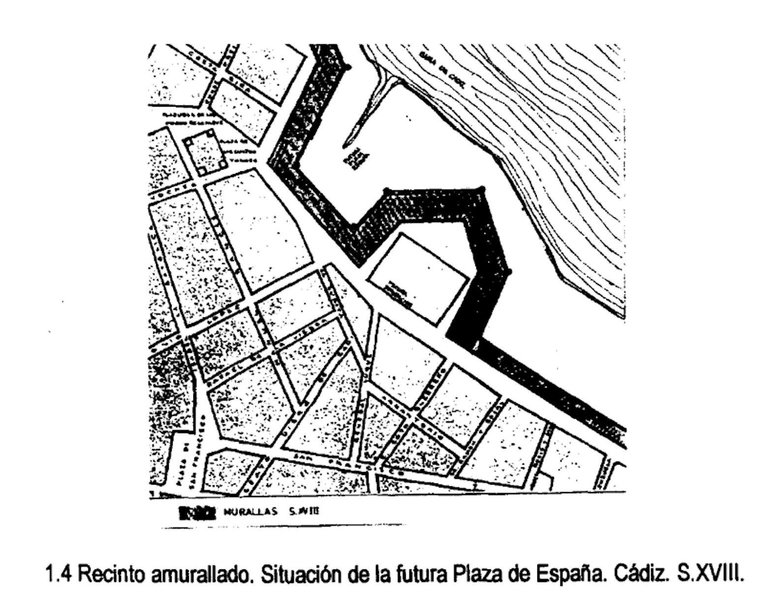 Recinto amurallado y plaza de España, Sánchez Lerín García Ovies, T.