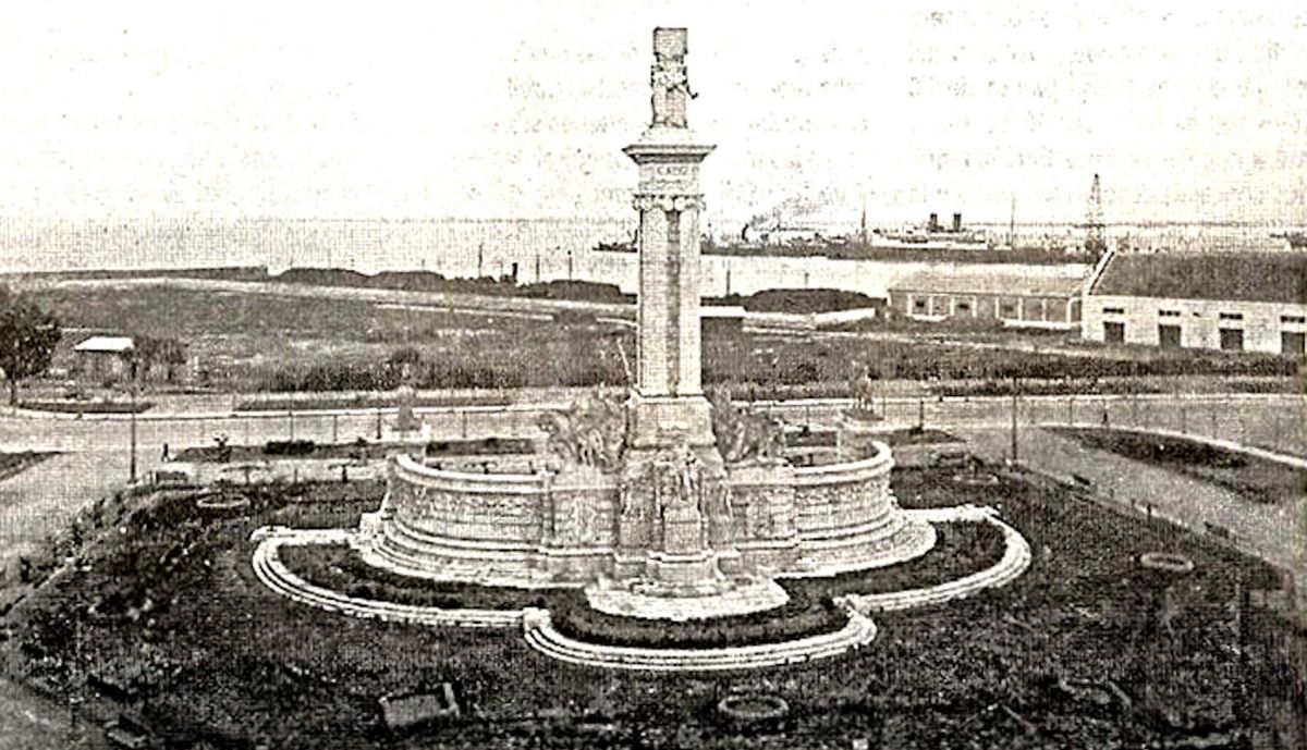 Monumento Cortes de Cádiz años 20