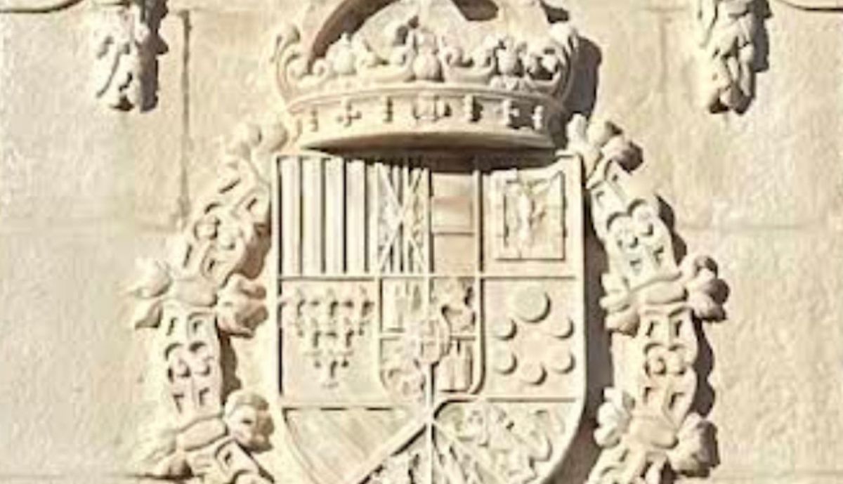 Escudo de los borbones.