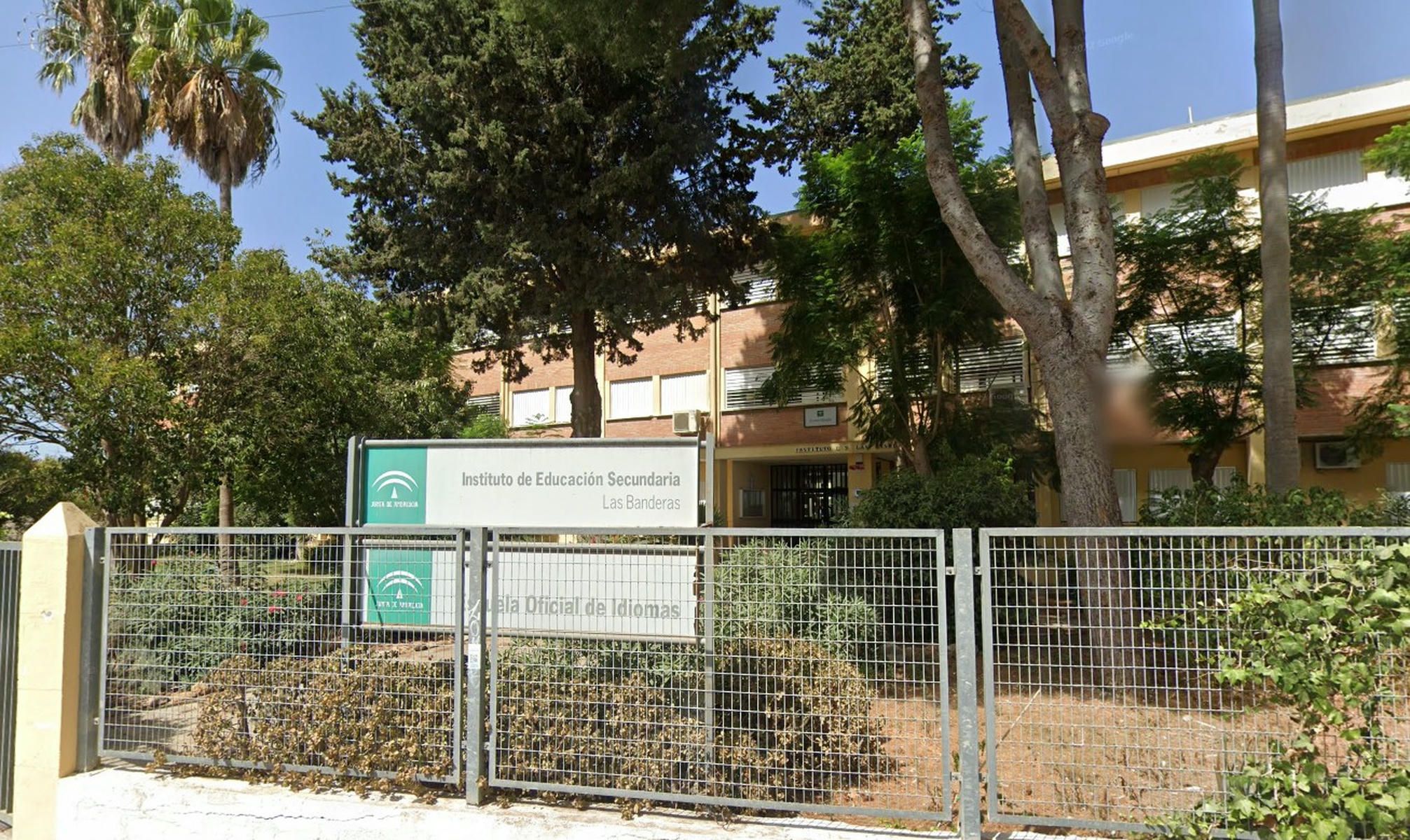 El IES Las Banderas de El Puerto, que pierde una línea de 4 de la ESO.