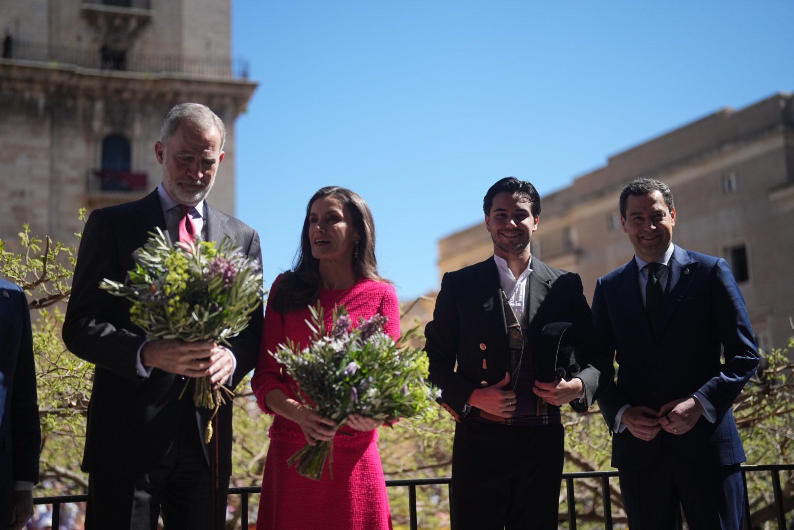 Los Reyes en la visita a Jaén.