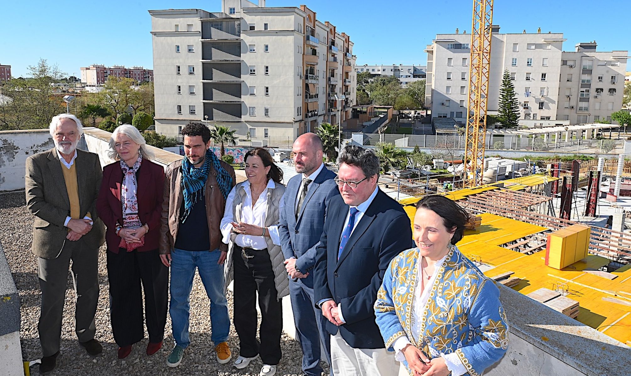 Avanzan las obras del nuevo edificio para el IES Lola Flores de Jerez.