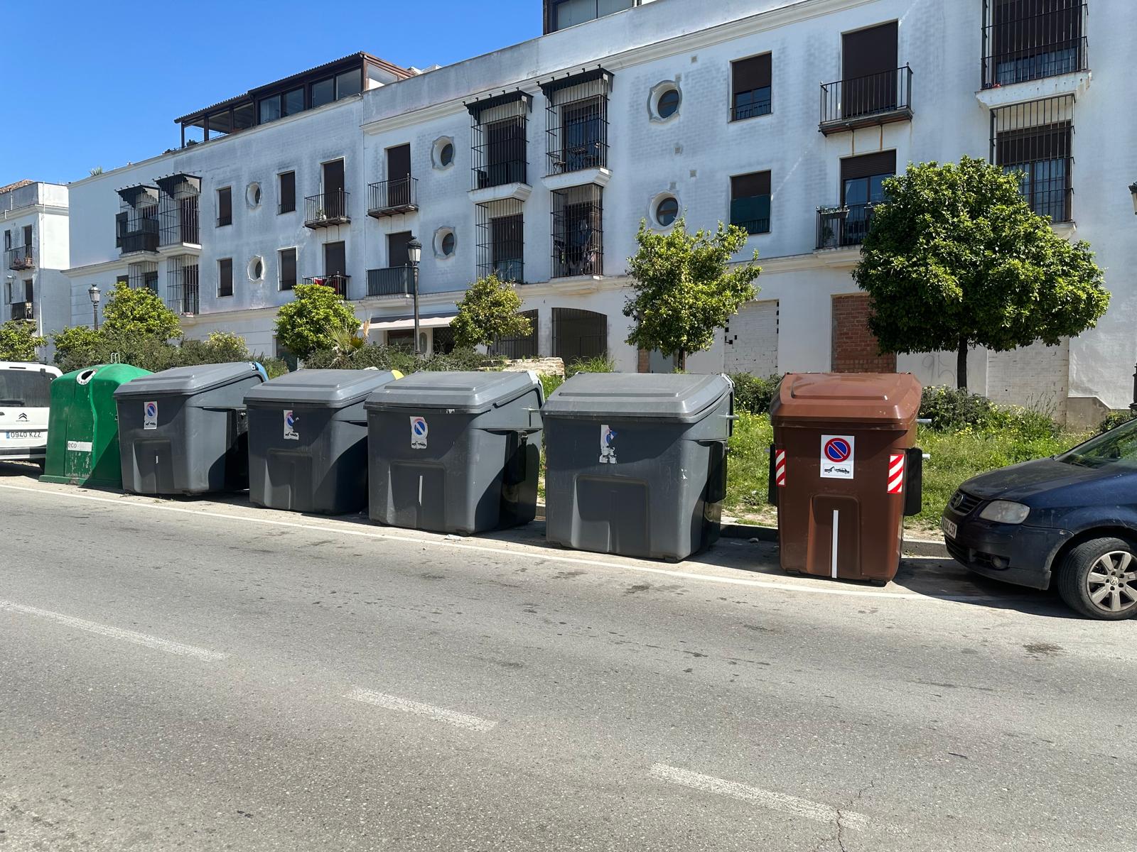 El quinto contenedor, en el Jerez urbano.
