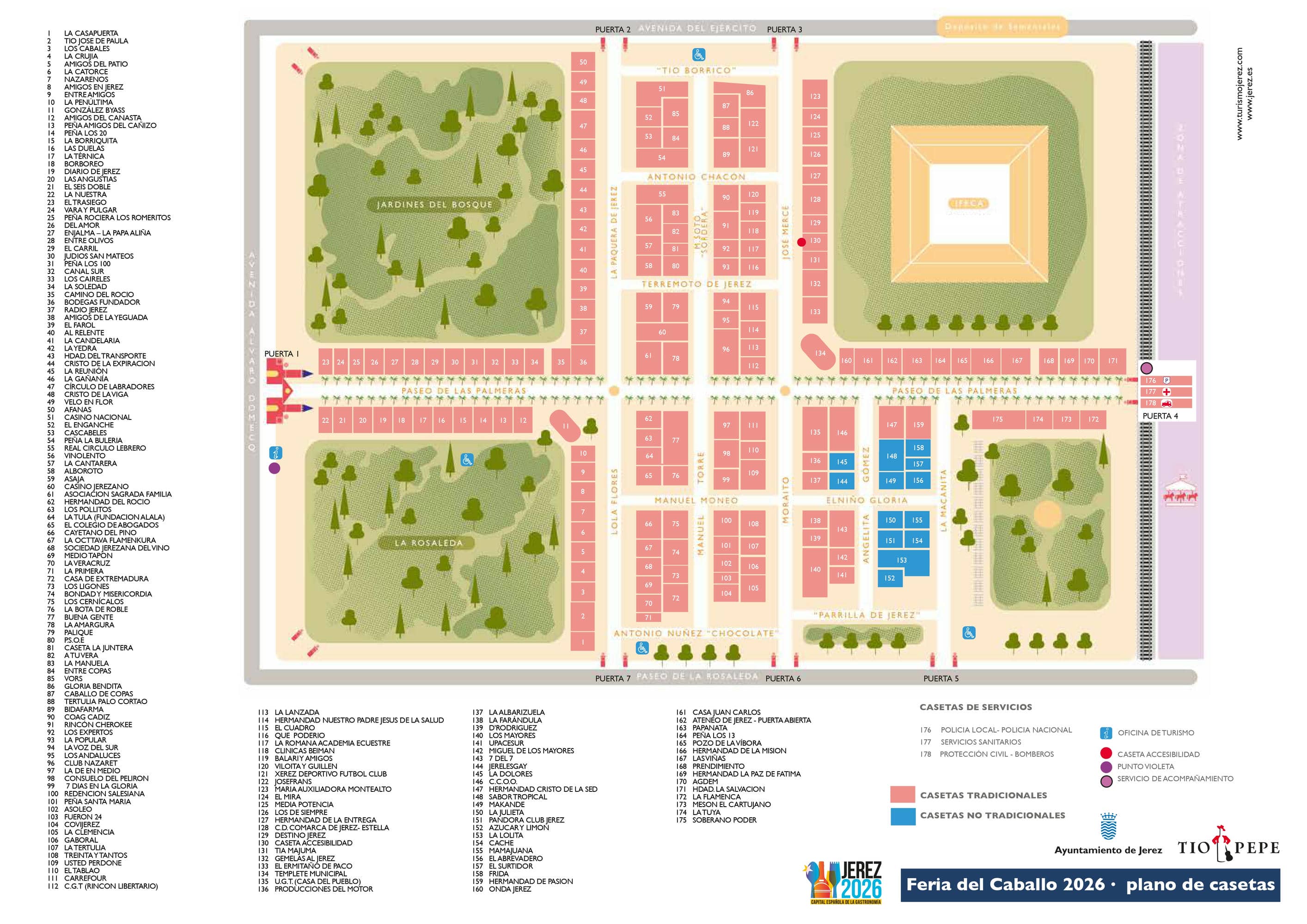PLANO FERIA DEL CABALLO 2026