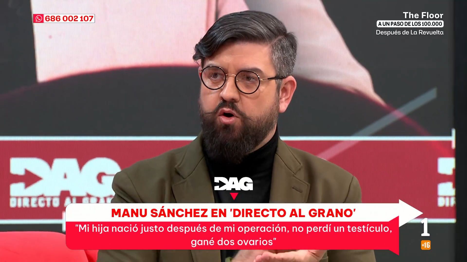 Manu Sánchez en Directo al Grano.