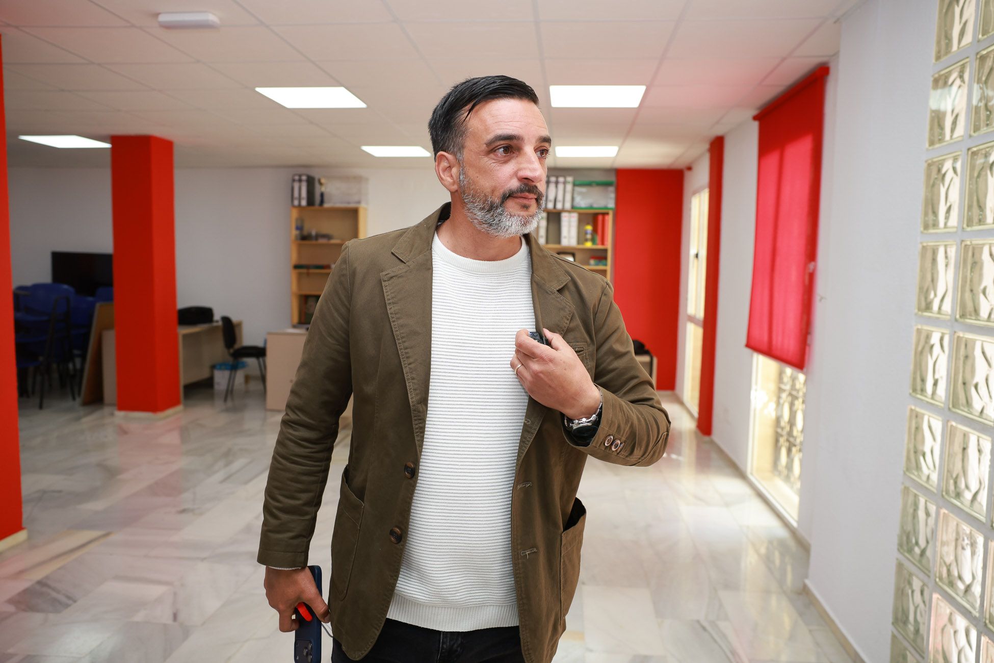 José Antonio Díaz, portavoz del PSOE de Jerez.