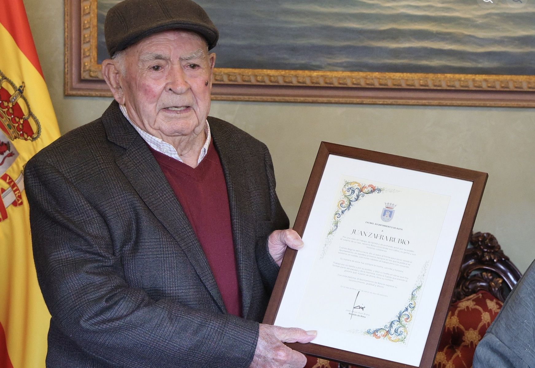 Juan Zafra, el roteño que dará nombre a la rotonda de Virgen del Mar.