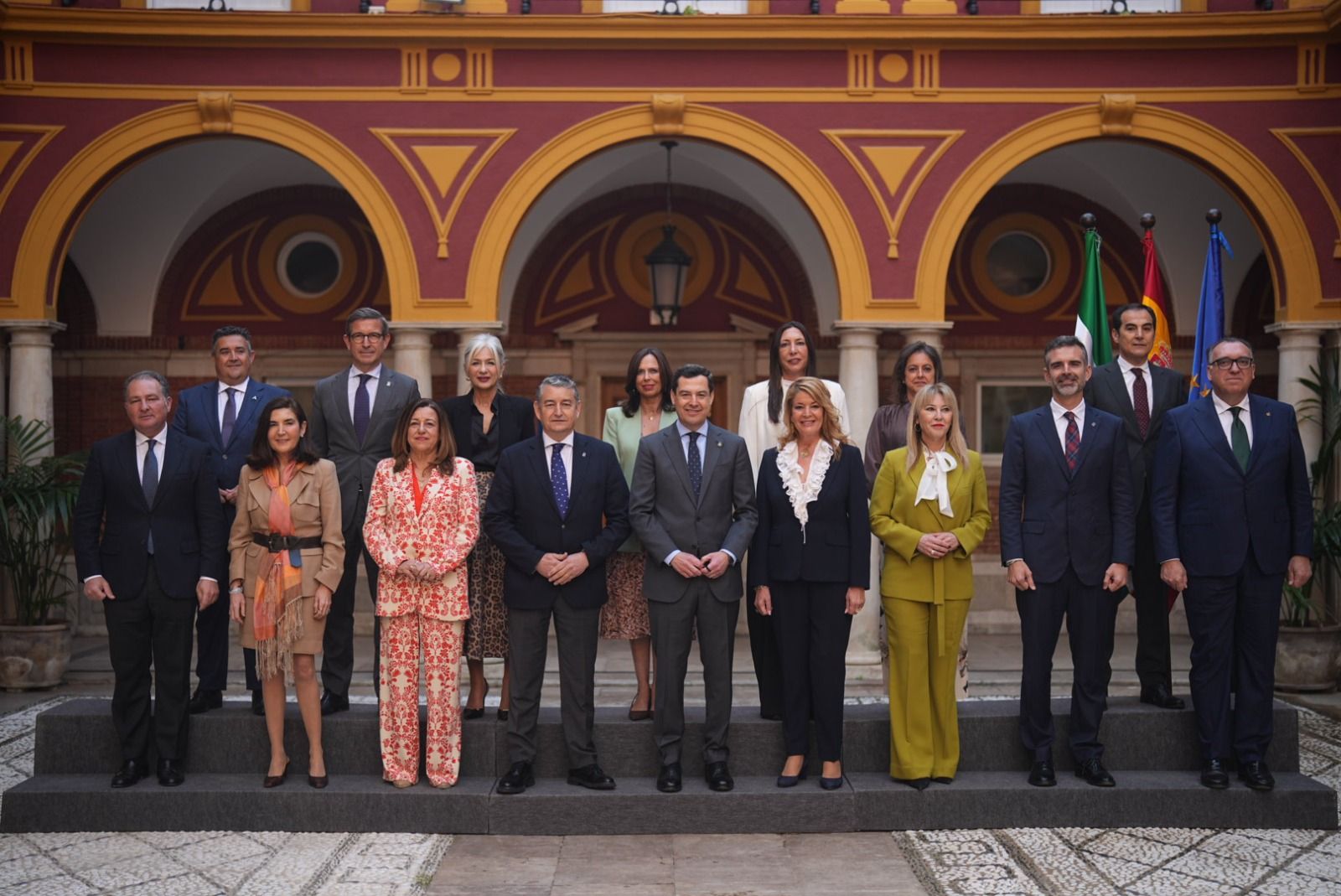 La reunión del Consejo de Gobierno de la Junta en Huelva.