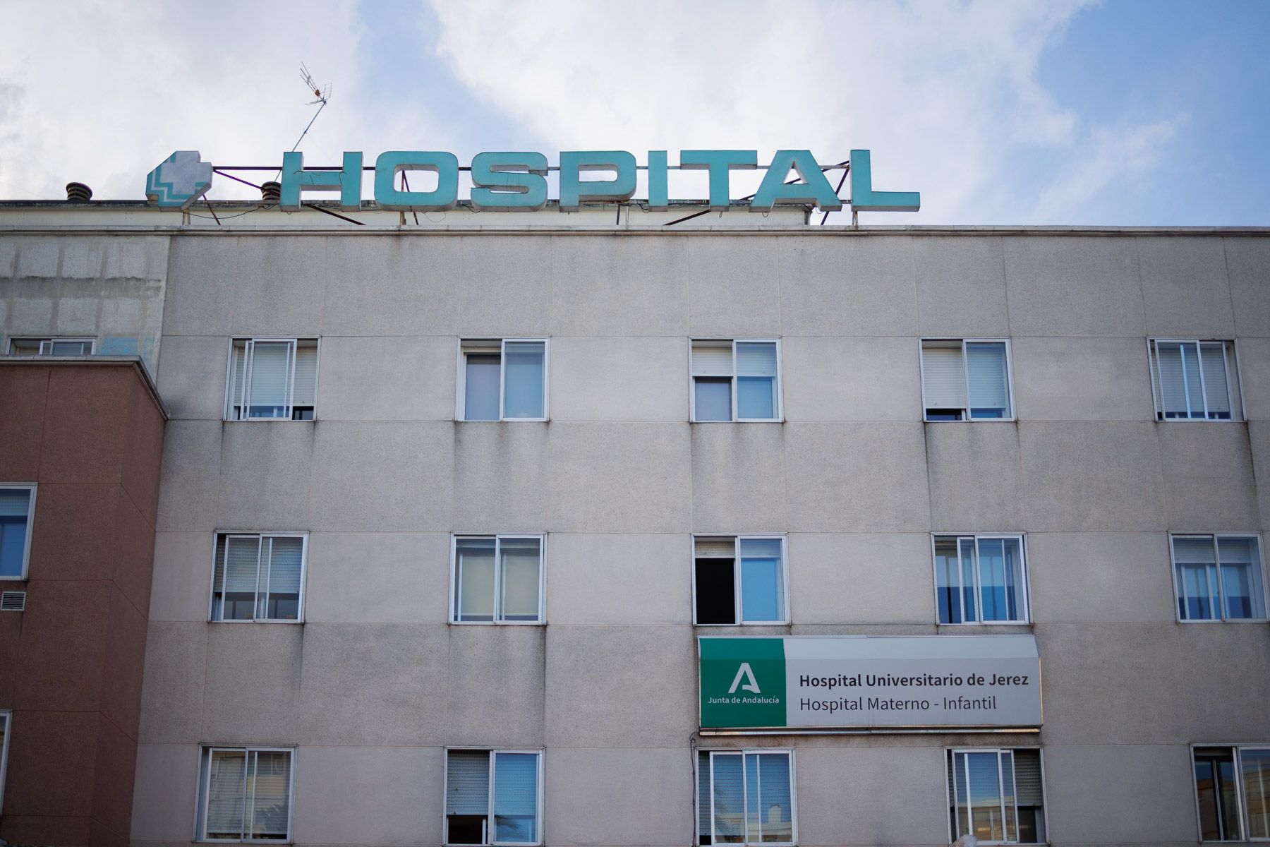 El Hospital de Jerez, en una imagen de archivo. El Hospital de Jerez, en una imagen de archivo.