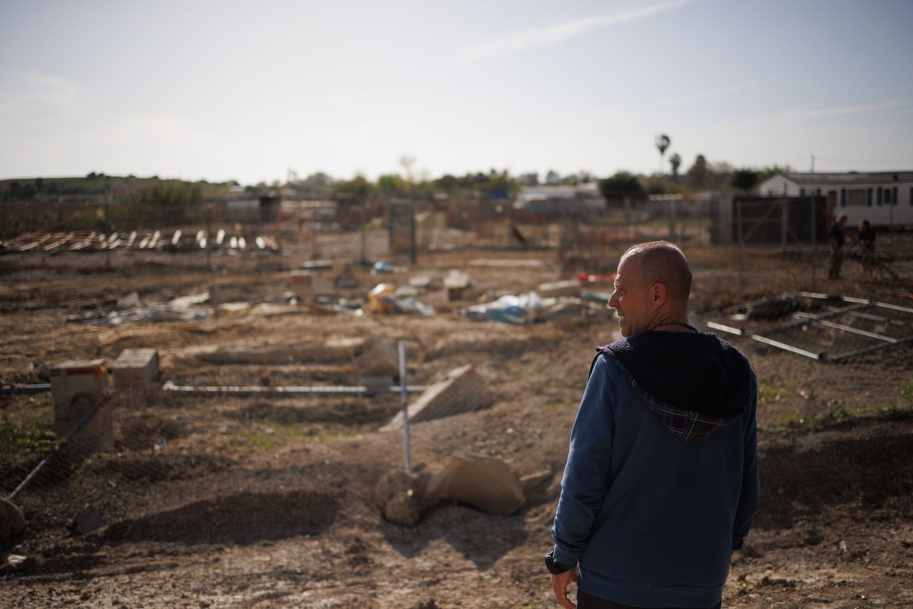Un terreno inundado en las pasadas borrascas en Jerez. Un terreno inundado en las pasadas borrascas en Jerez.
