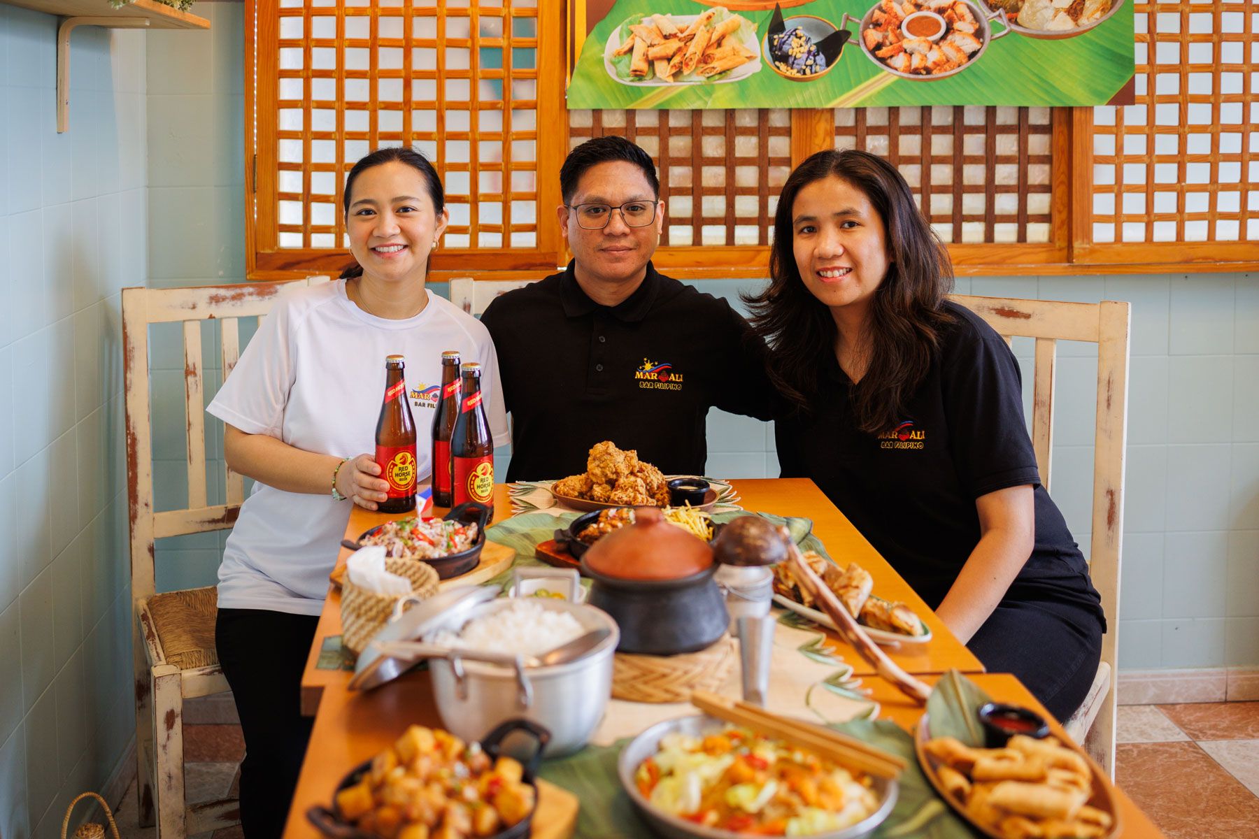 Mar y Allison Fernández, segunda generación del restaurante filipino Mar Ali de Jerez: