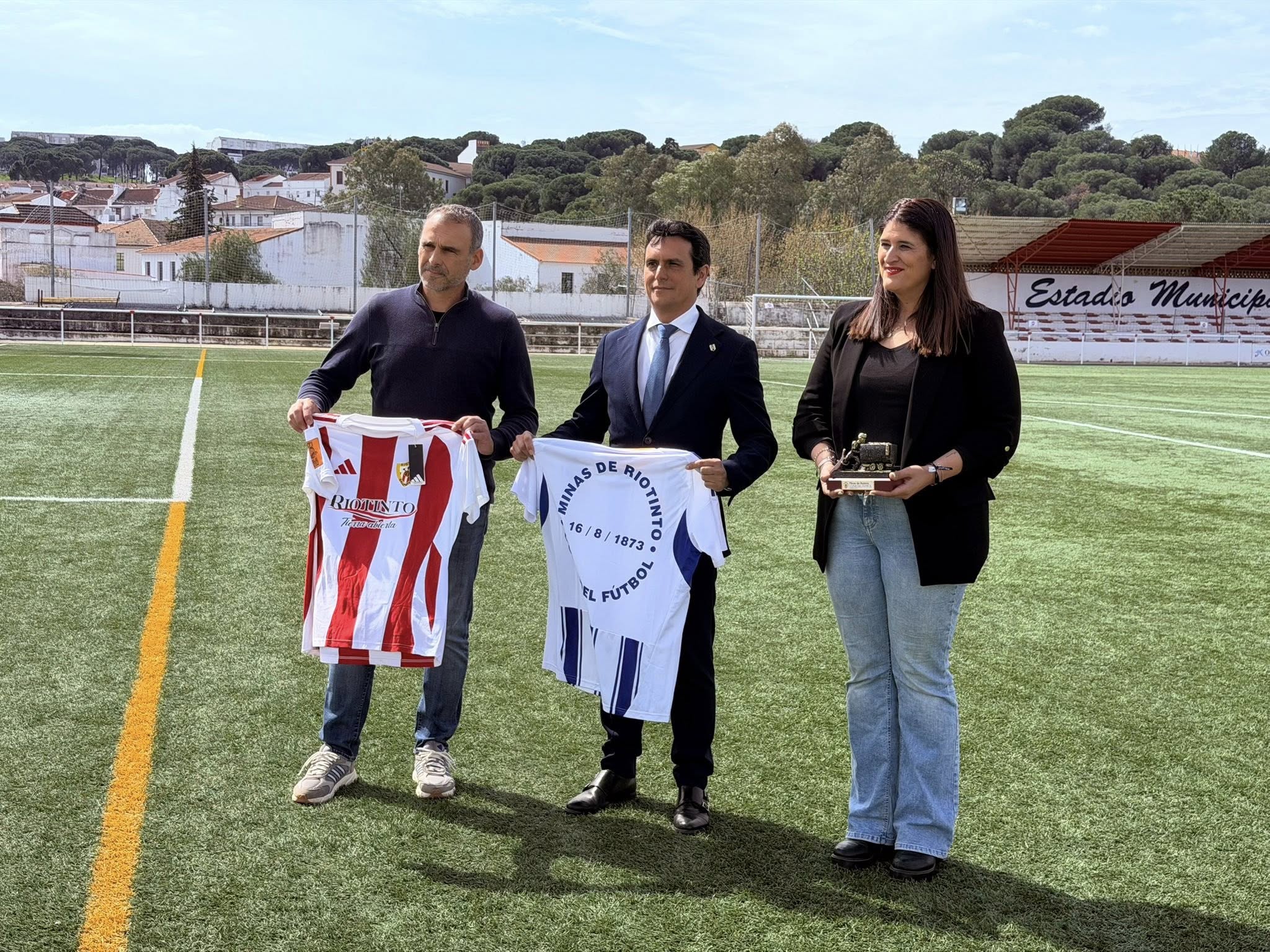 Acto en Minas de Riotinto. Acto en Minas de Riotinto.
